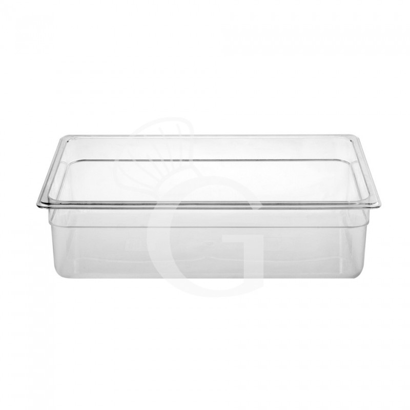 Cubeta graduada de policarbonato GN1/2 L 325 mm x P 265 mm x A 100 mm
