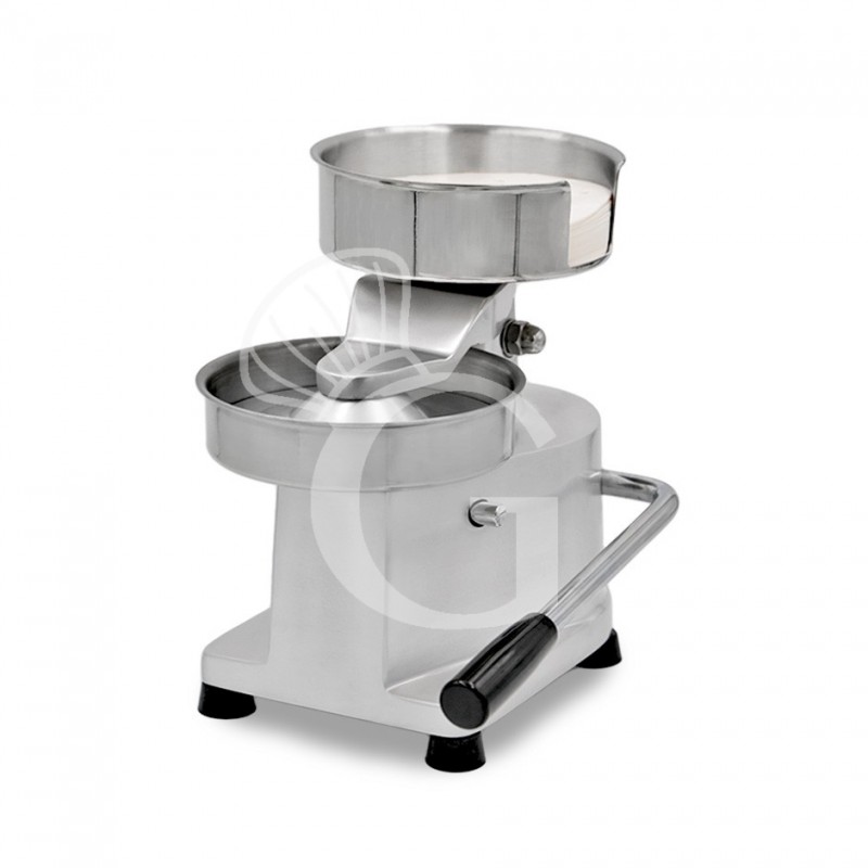 Prensa hamburguesas manual Ø 150 mm L 330 mm x P 230 mm x A 310 mm