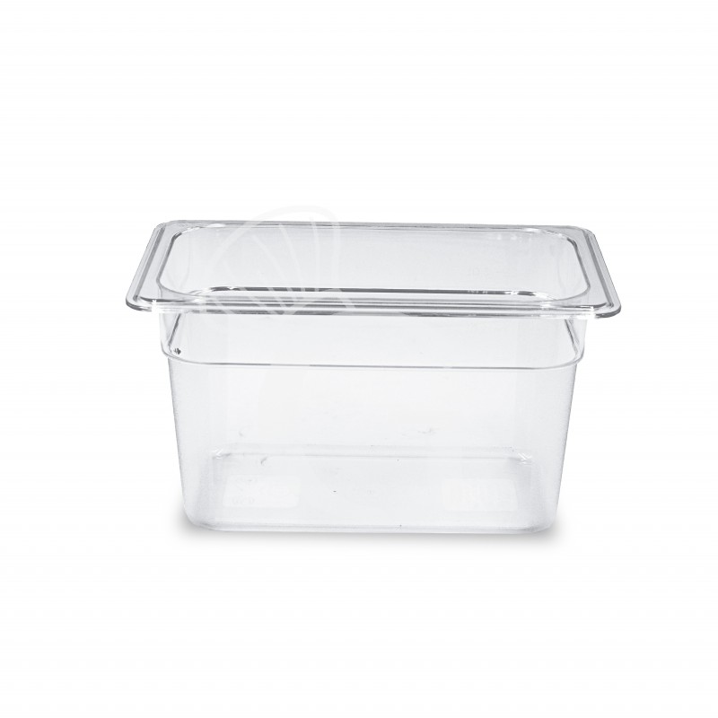 Cubeta graduada de policarbonato GN1/4 L 265 mm x P 163 mm x A 150 mm Cubeta graduada de policarbonato GN1/4 L 265 mm x P 163 mm x A 150 mm