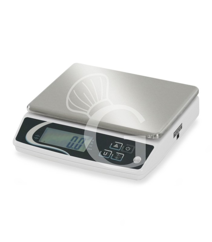 Balanza con función de recuento en ABS capacidad 10 kg precisión 1 g L 240 mm x P 240 mm x A 70 mm