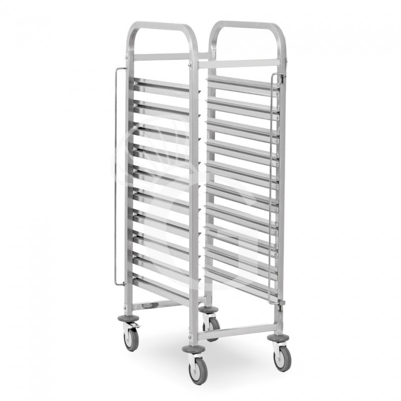Carro bandejero para 10 bandejas GN1/1 - L 385 mm x P 555 mm x A 1290 mm
