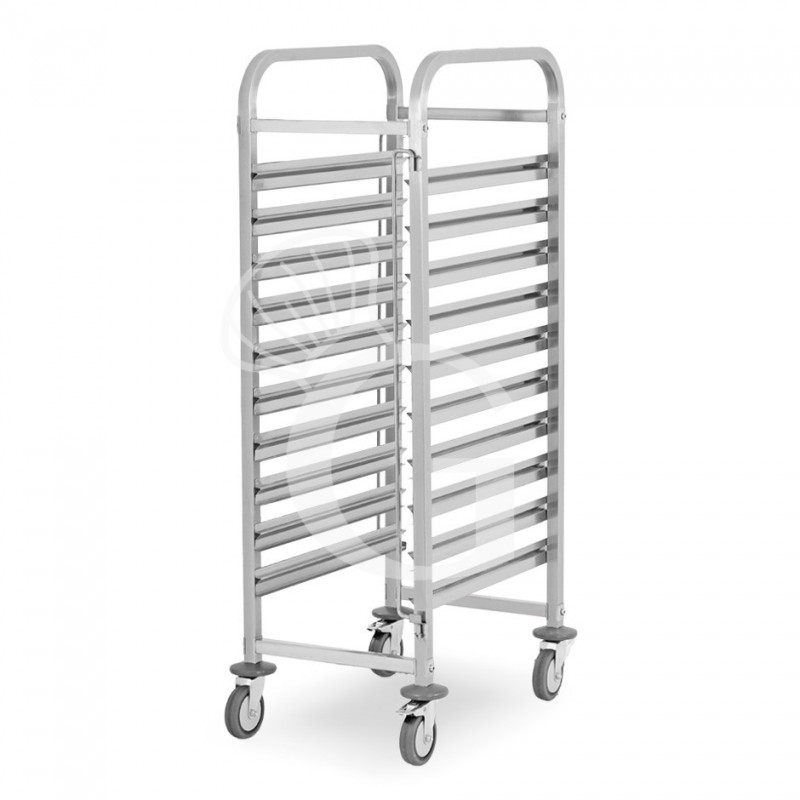 Carro bandejero para 10 bandejas GN1/1 - L 385 mm x P 555 mm x A 1290 mm