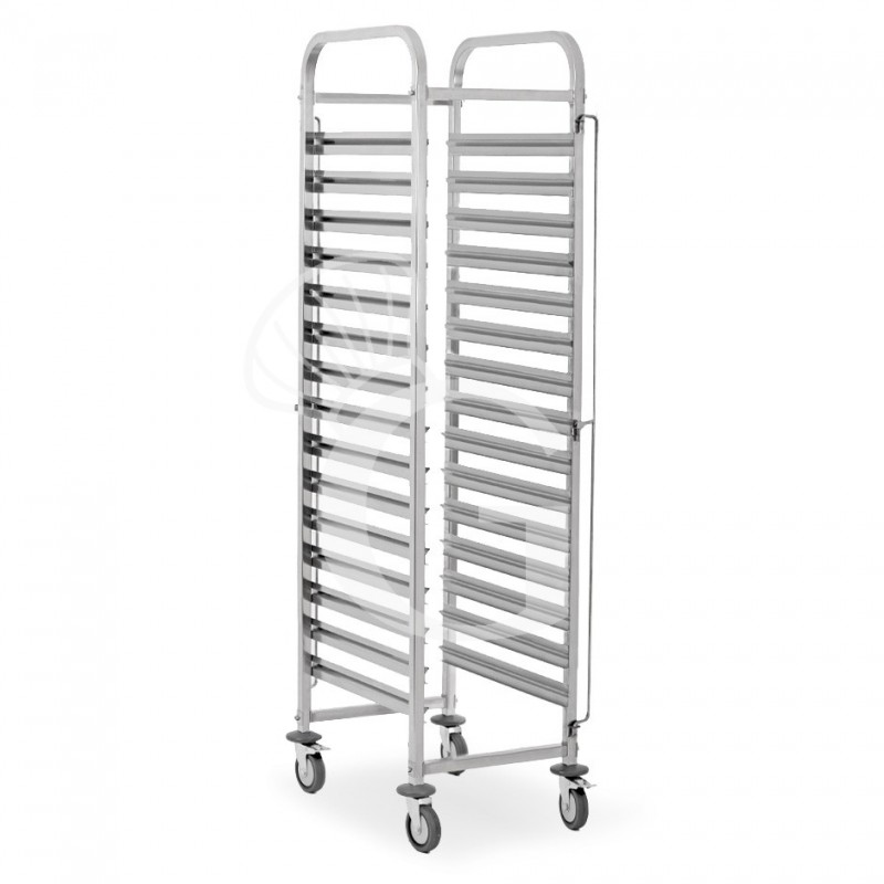 Carro bandejero para 15 bandejas GN1/1 - L 405 mm x P 555 mm x A 1720 mm