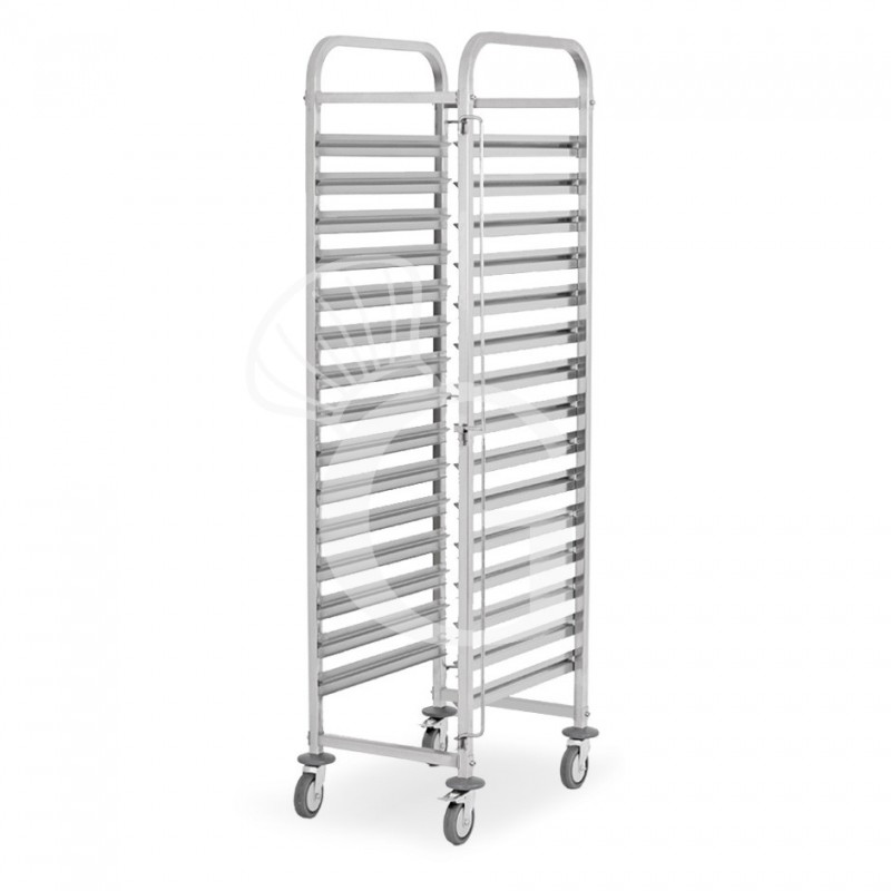 Carro bandejero para 15 bandejas GN1/1 - L 405 mm x P 555 mm x A 1720 mm