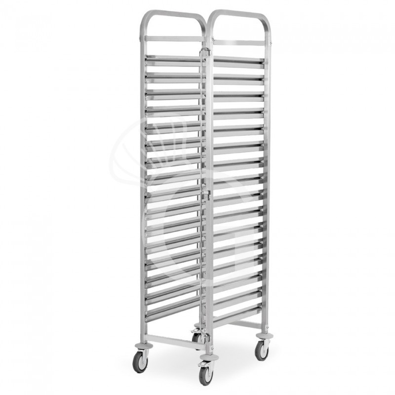 Carro bandejero para 16 bandejas GN1/1 - L 385 mm x P 555 mm x A 1720 mm