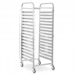 Carro bandejero para 16 bandejas GN2/1 - L 590 mm x P 670 mm x A 1720 mm