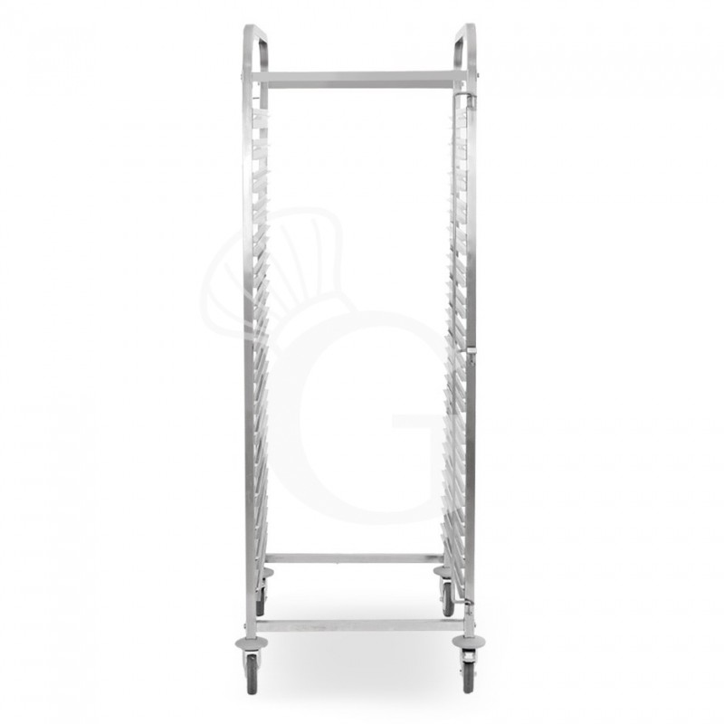 Carro bandejero para 16 bandejas GN2/1 - L 590 mm x P 670 mm x A 1720 mm