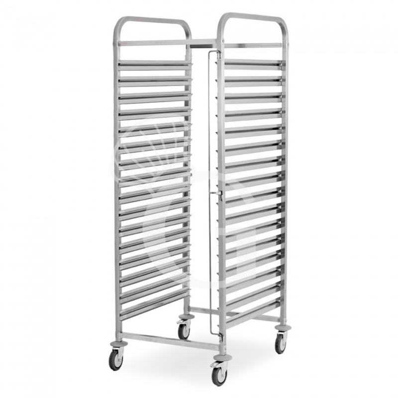 Carro bandejero para 16 bandejas GN2/1 - L 590 mm x P 670 mm x A 1720 mm