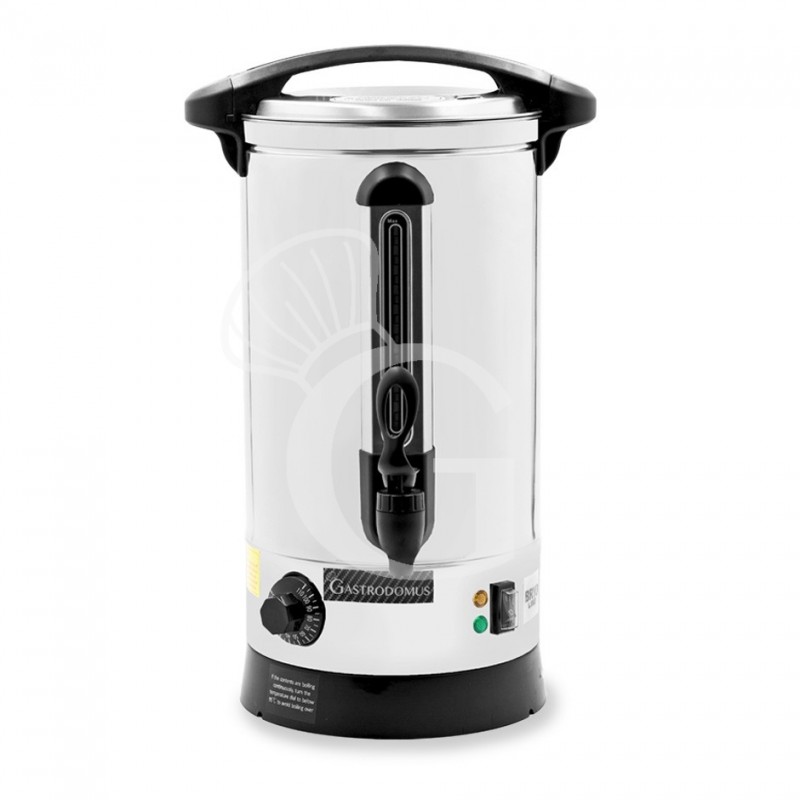 Dispensador eléctrico de bebidas calientes de acero inoxidable 10 L