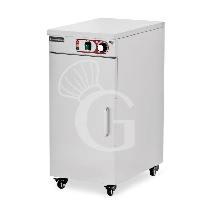 Armario calientaplatos con 3 estantes - L 350 x P 530 x A 770 mm