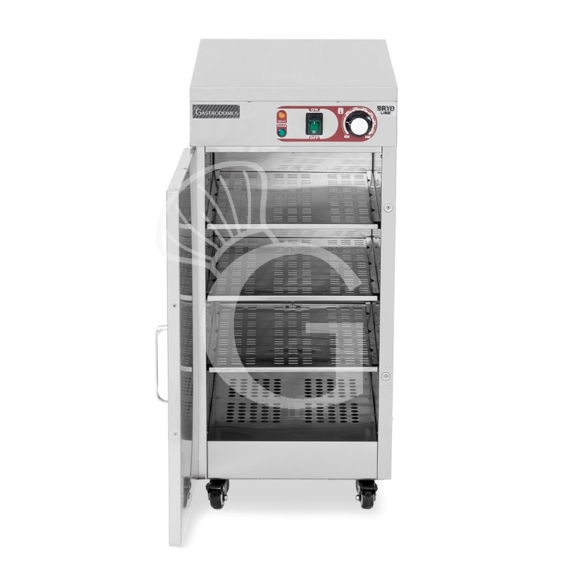 Armario calientaplatos con 3 estantes - L 350 x P 530 x A 770 mm