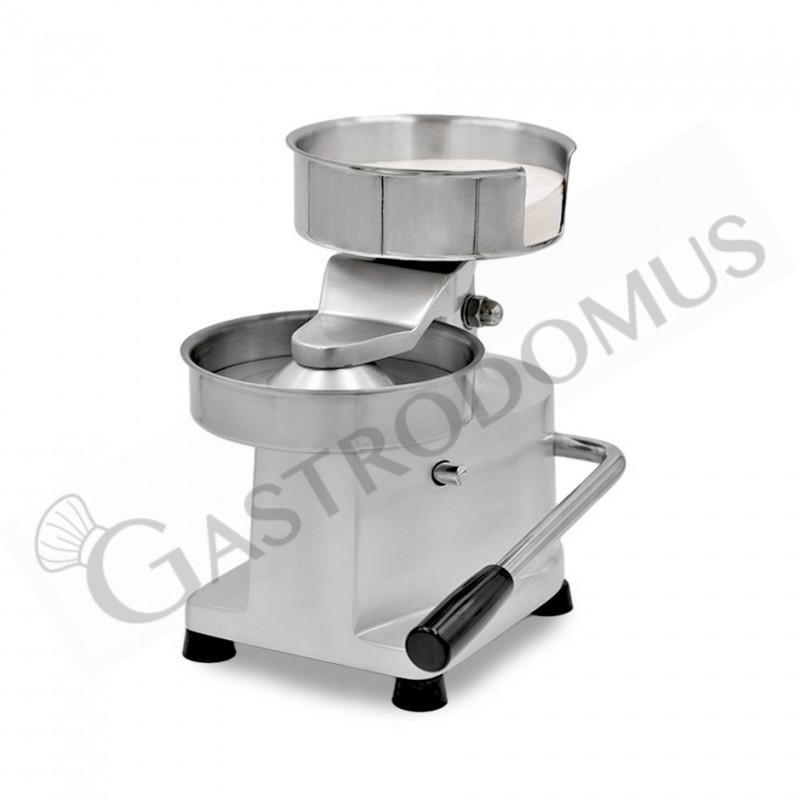 Prensa hamburguesas manual Ø 100 mm L 280 mm x P 230 mm x A 310 mm