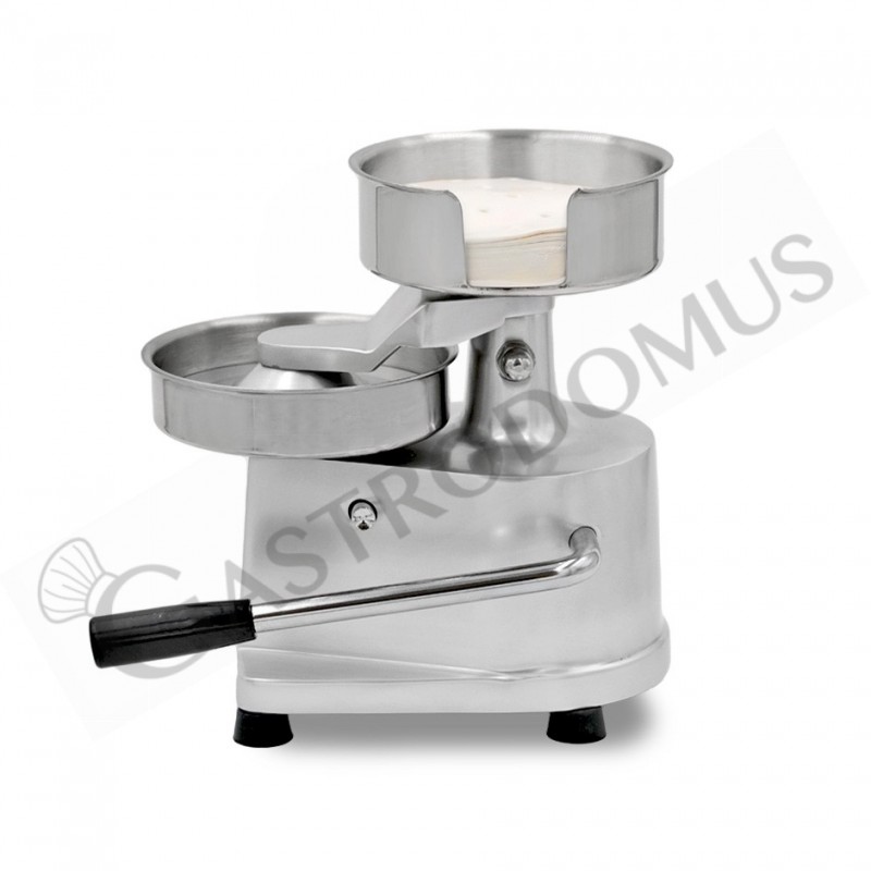 Prensa hamburguesas manual Ø 100 mm L 280 mm x P 230 mm x A 310 mm