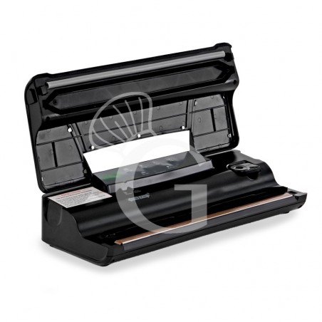 Envasadora al vacío automática de plástico ABS y de acero inoxidable barra de sellado 325 mm L 370 mm x P 150 mm x A 750 mm Envasadora al vacío automática de plástico ABS y de acero inoxidable barra de sellado 325 mm L 370 mm x P 150 mm x A 750 mm