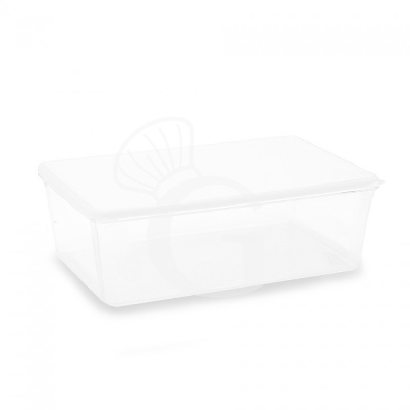 Recipiente hermético con tapa capacidad 3 L, L 260 x P 175 x A 100 mm