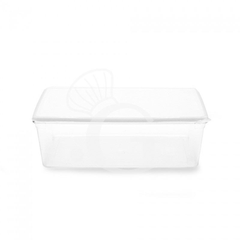 Recipiente hermético con tapa capacidad 2 L, L 225 x P 155 x A 85 mm
