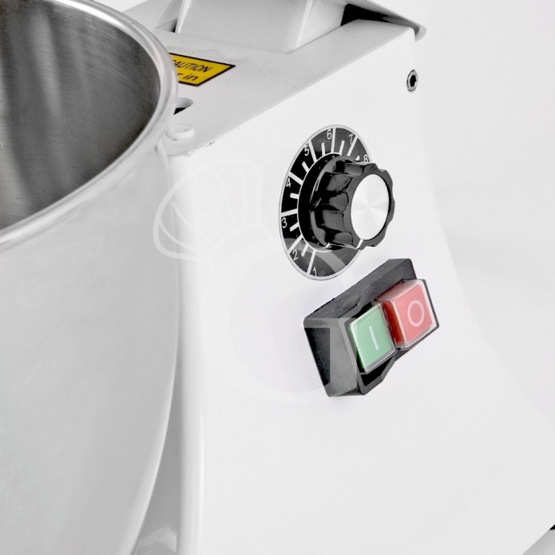 Amasadora planetaria monofásica cuba extraíble - capacidad para 7LT