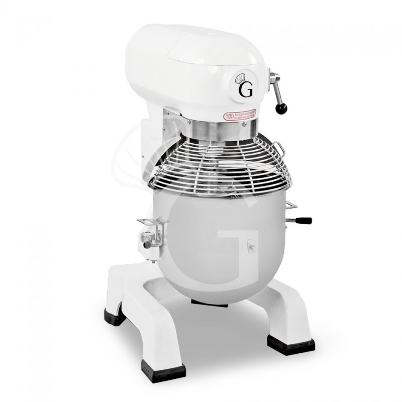 Amasadora planetaria monofásica de cuba fija 3 velocidades capacidad 20 L