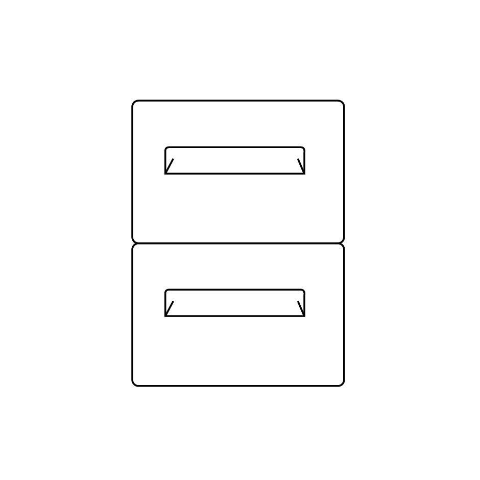 Sustitución de 1 puerta refrigerada por 3 cajones refrigerados 1/2 x 2