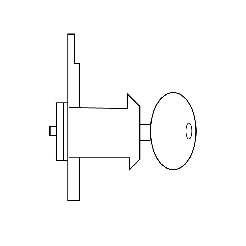 Cerradura para puertas o cajones refrigerados