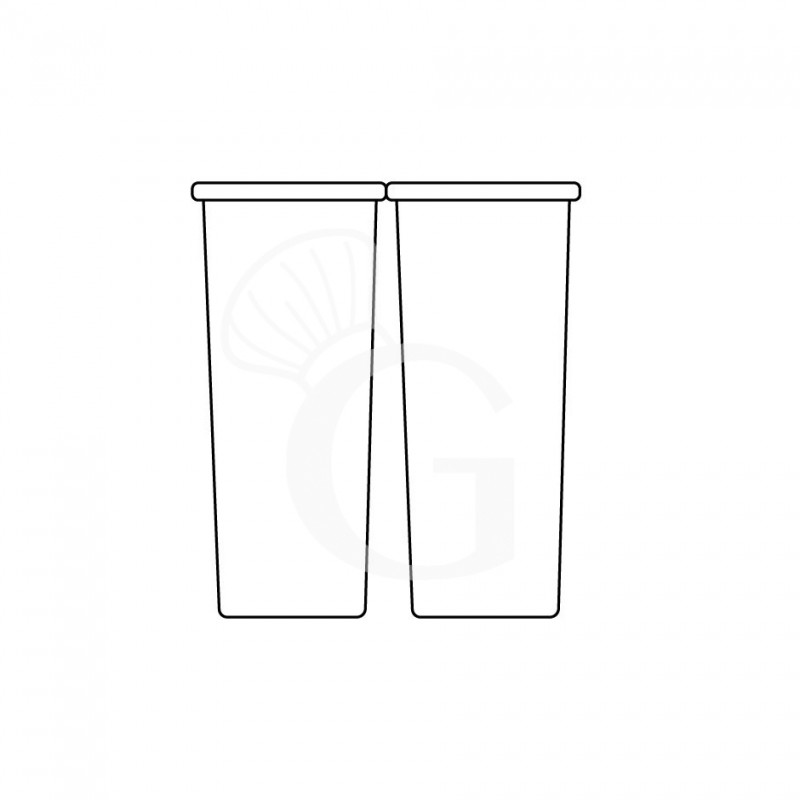 Separador de basura con 2 cajones de 35 L cada uno
