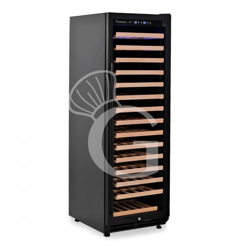Vinoteca integrable ventilada 420 LT 15 estantes capacidad 155 botellas temperatura +5°C/+22°C