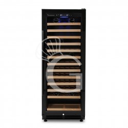 Vinoteca empotrable ventilada 288 LT 13 estantes capacidad 81 botellas +5°C/+12°C