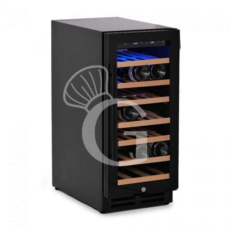 Vinoteca empotrable Ventilada 100 LT 7 estantes 31 botellas +5°C/+22°C