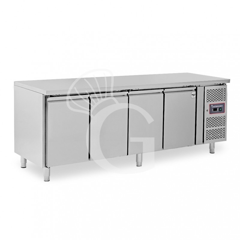Mesa Refrigerada 4 Puertas 600 mm de profundidad-2°C/+8°C Clase de eficiencia energética E