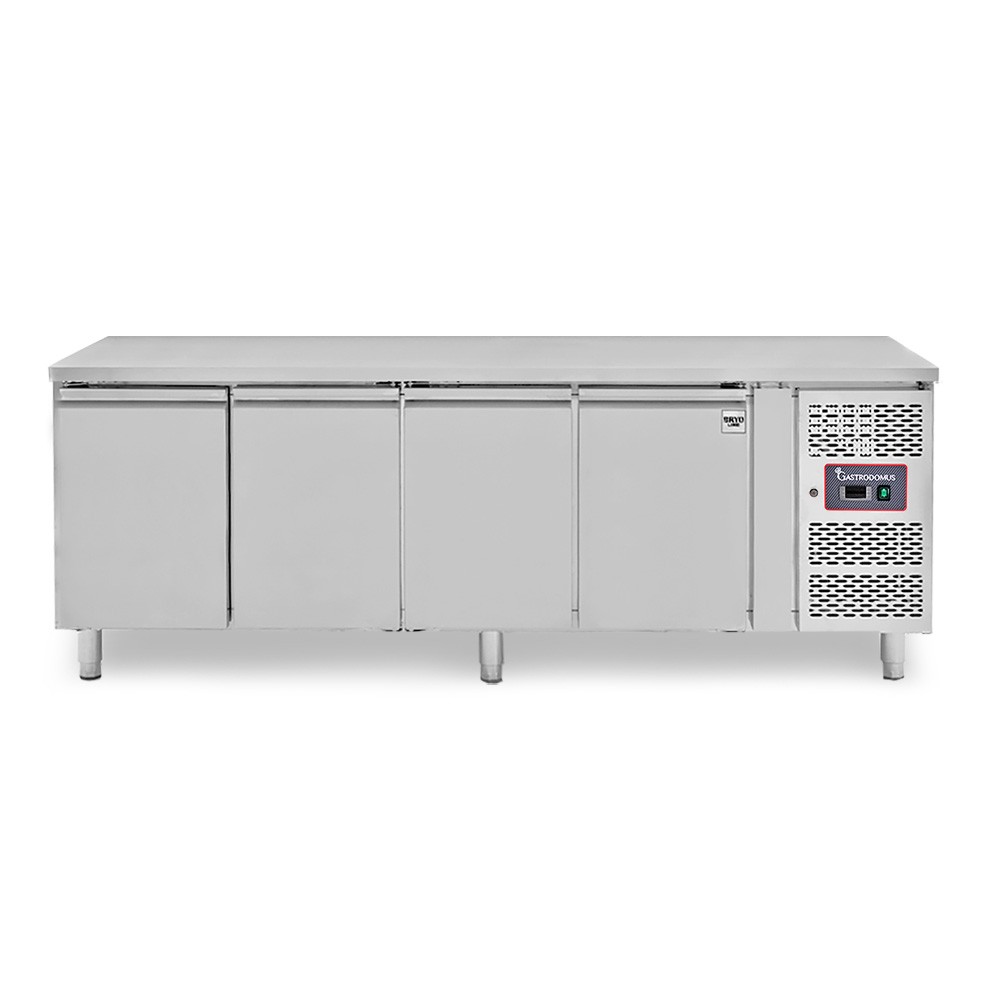 Mesa Refrigerada 4 Puertas 600 mm de profundidad-2°C/+8°C Clase de eficiencia energética E