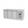 Mesa Refrigerada de pastelería 3 Puertas 600 X 400 mm De  acero inoxidable -2°C/+8°C Clase de eficiencia energética E
