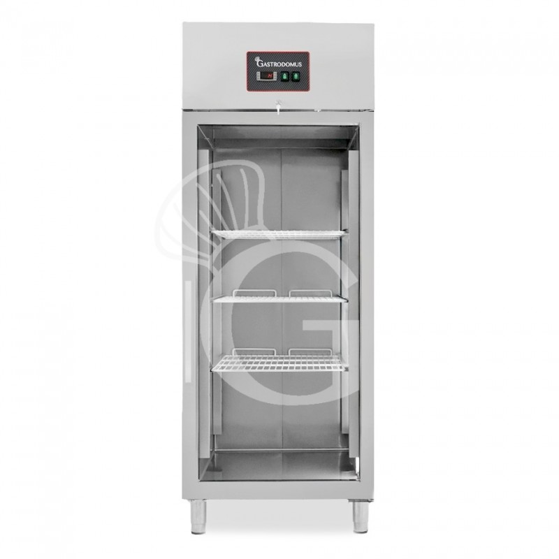 Armario refrigerado ventilado con puerta de vidrio -2°C/+8°C 650 LT tropicalizado