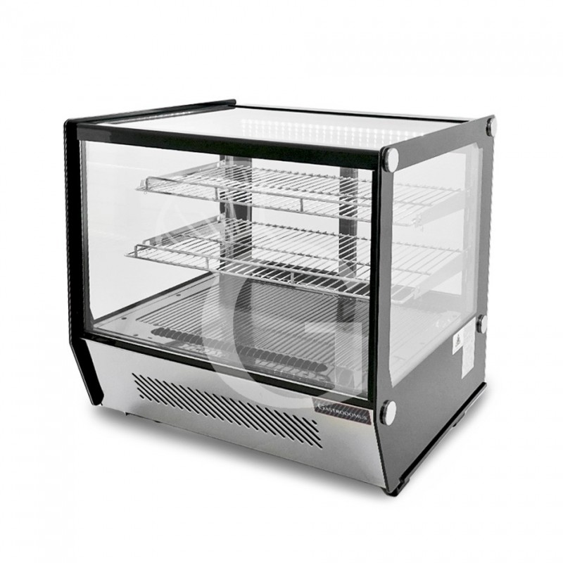 Vitrina refrigerada ventilada de sobremesa 120 LT Luz interior LED L 702 mm x P 568 mm x A 686 mm