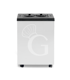 Enfriador de botella con ruedas 2 Botellas L 500 MM X P 370 MM X A 720 MM