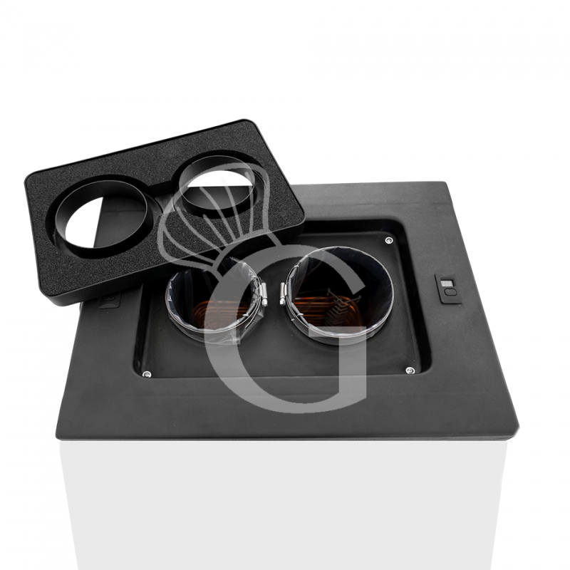 Enfriador de botella con ruedas 2 Botellas L 500 MM X P 370 MM X A 720 MM