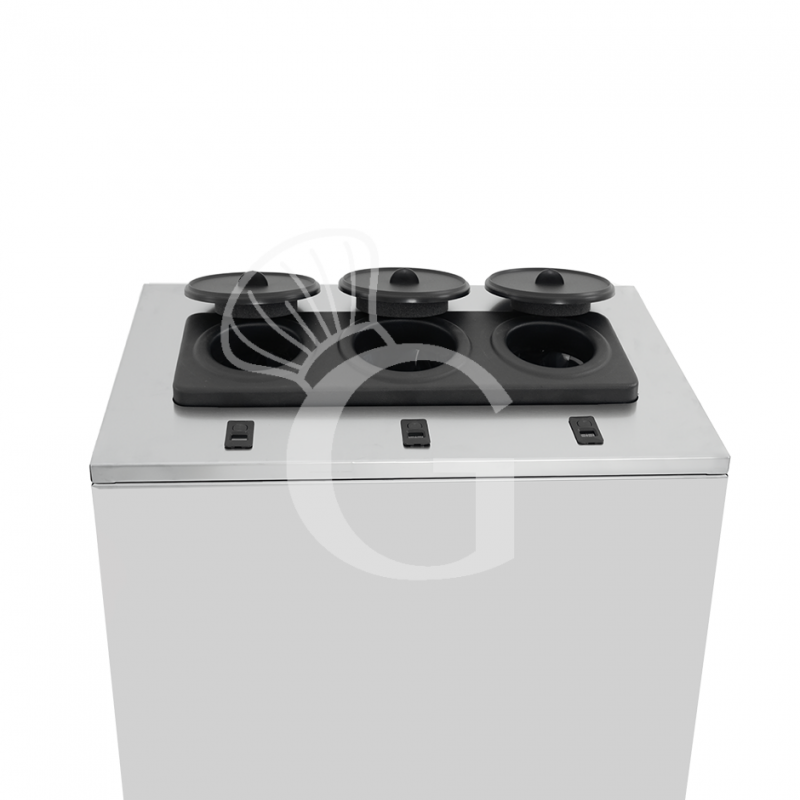 Enfriador de botella eléctrico con ruedas 3 Botellas L 630 MM X P 370 MM X A 720 MM