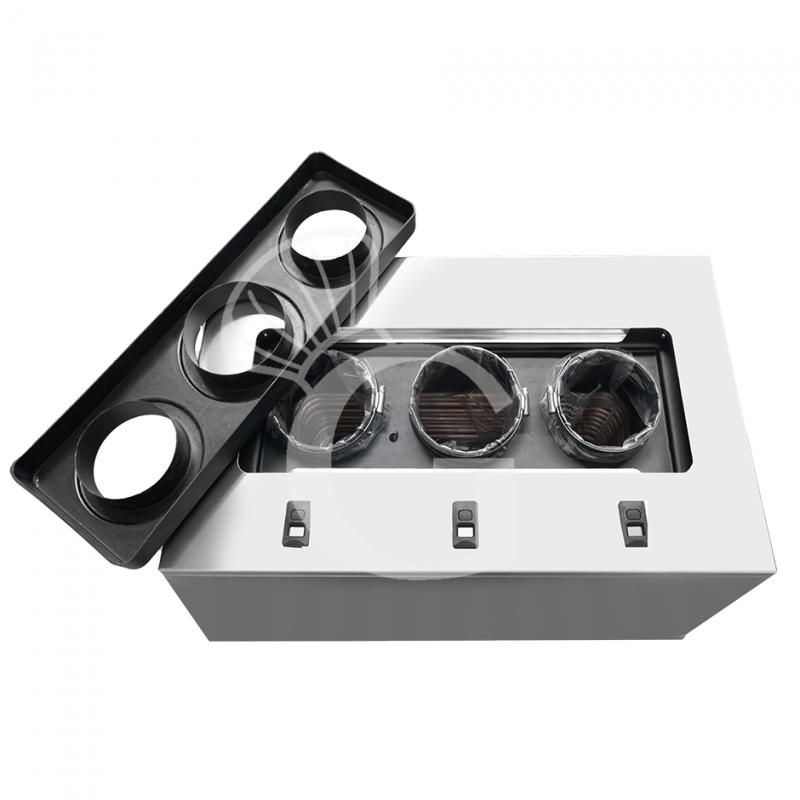 Enfriador de botella eléctrico con ruedas 3 Botellas L 630 MM X P 370 MM X A 720 MM