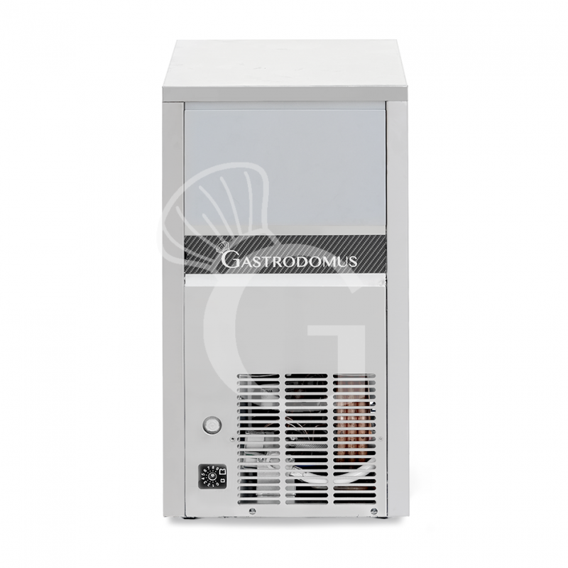 Fabricador de hielo monofásico, cubo macizo kg 30/24h. , enfriamiento por agua o por aire