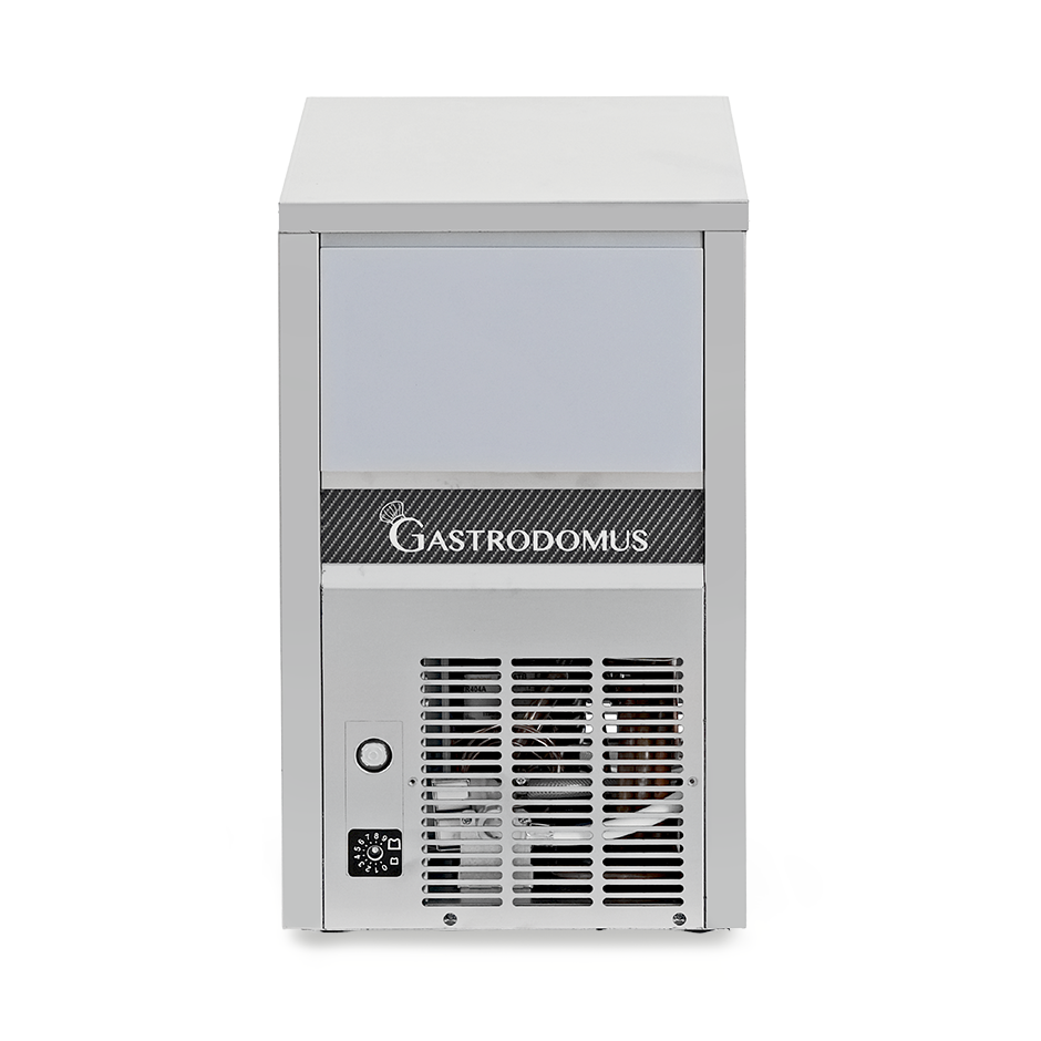 Máquina de hielo monofásica KG 25/24H cubito macizo refrigeración por agua