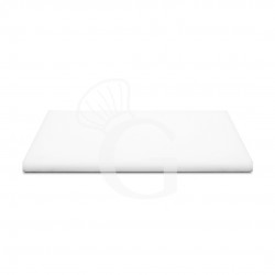 Tabla de cortar de polietileno blanco L 500 mm x P 300 mm x A 20 mm