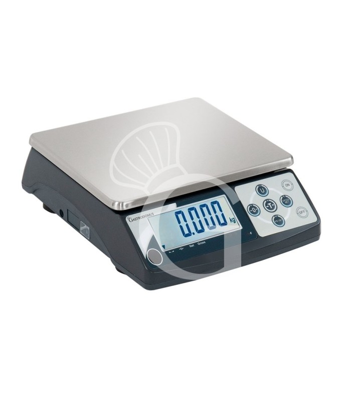 Balanza de control en ABS con capacidad de 20 kg y precisión de 1 g L 245 mm x P 310 mm x A 95 mm