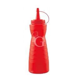 Bote de salsa con capacidad de 340 g - Color rojo