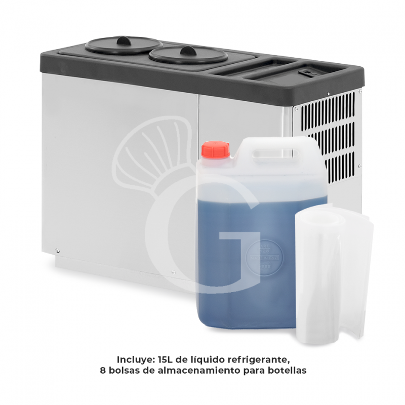 Enfriador de botella eléctrico de sobremesa 2 Botellas L 605 MM X P 283 MM X A 445 MM