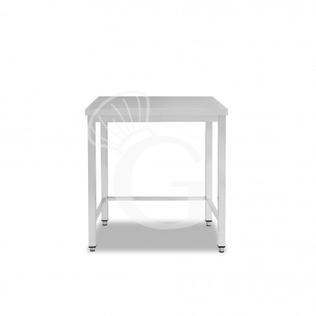 Mesa de acero inoxidable L 400 mm x P 600 mm x A 865 mm