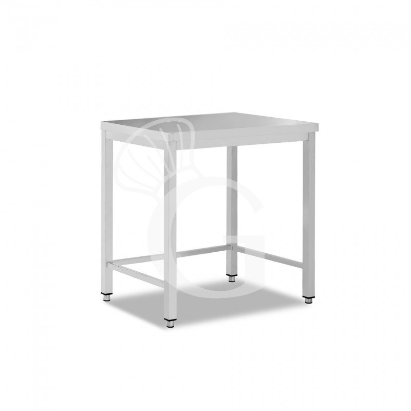 Mesa de acero inoxidable L 400 mm x P 600 mm x A 865 mm