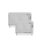 Mesa caliente con puerta Prof.700