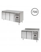 Mesas refrigeradas GN1/1- Prof.700