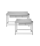 Mesa con cajones y peto Prof. 600