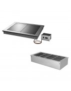 Mesas calientes empotrables