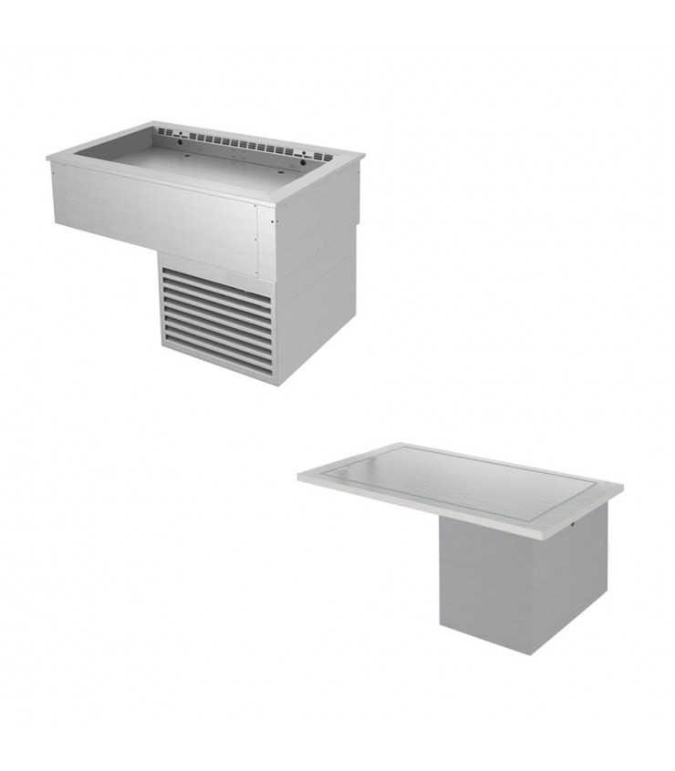 Mesas refrigeradas empotrables